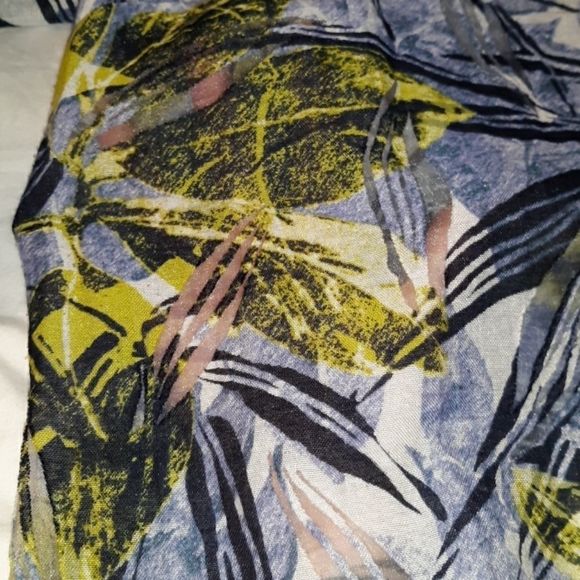 Hearts of Palm Woman Sheer‎ Burnout Button Up Shirt - Picture 4 of 8